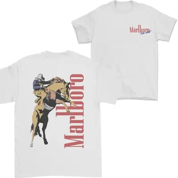 Vintage Marlboro Cowboy Wild West T-Shirt, Unisex T-Shirt, Gift For Her, Gift For Him Hoodie, Sweatshirt | RetroVerseTees.com