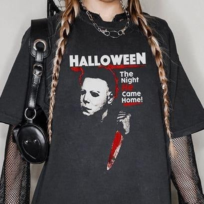 Vintage Michael Myers Tee | Michael Myers Shirt | Horror Halloween Shirt | Halloween End Shirt | Serial Killer Shirt |...