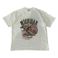Vintage Michigan Wolverines T-Shirt, MW Unisex Shirt Menswear Top Hoodie, Sweatshirt | RetroVerseTees.com