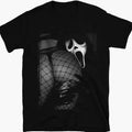 Vintage Mister Killer Sir Ghost Face Booty T-Shirt, Scream Movie Graphic Tee, Horror Film Graphic Tee, Halloween Movie,...