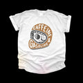 Vintage Motorcycle Racing Skull TShirt, Caffeine Gasoline, Retro Car Motocross Dirtbike Shirt, 90s Y2k Style Hoodie,...