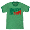 Vintage Mt Dew Ringer T-Shirt - Green Hoodie, Sweatshirt | RetroVerseTees.com