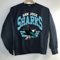 Vintage NHL Sharks Sweatshirt, vintage Sharks hockey Sweatshirt, vintage hockey Sweatshirt, Unisex Sweatshirt T-Shirts,...