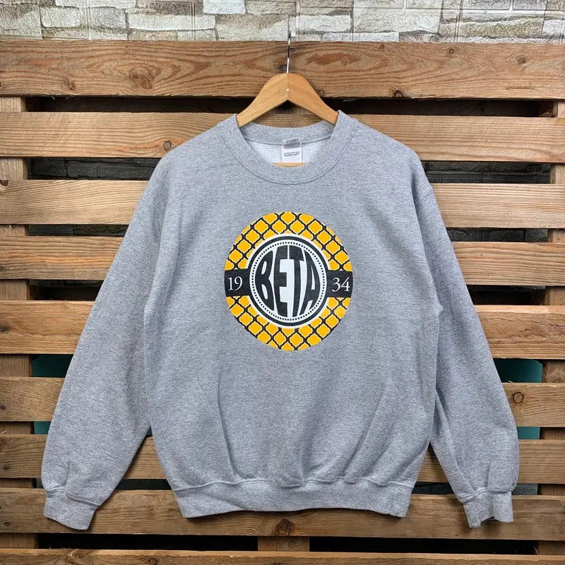 Vintage Ncaa Phi Delta Theta Sweatshirt Phi Delta Theta Pullover Sweater Phi Delta Theta Crewneck Jumper Phi Delta Theta...