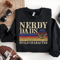 Vintage Nerdy Dads Shirt, D&D Shirt, Dungeons And Dragons Sweatshirt, Dnd Gift For Day Fathers Day, Gift For Husband...