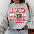 Vintage Ohio State Football Sweatshirt Ohio State University Football Sweatshirt T-Shirts, Hoodie | RetroVerseTees.com