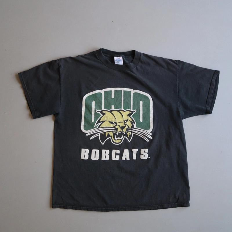 Vintage Ohio University Bobcats Unisex T-shirt Sweatshirt Hoodie38 Hoodie | RetroVerseTees.com