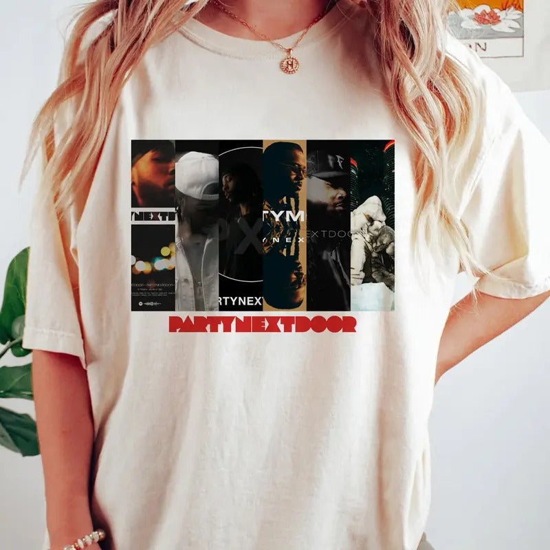 Vintage Partynextdoor Album T-shirt Some Sexy Songs 4 U Sweatshirt $$4U Hoodie Partynextdoor Merch Gift For Fans Men Women