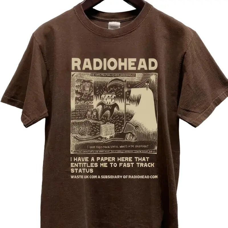 Vintage Radi Band T-Shirt - Stylish Men's Fashion Tee ! Hoodie, Sweatshirt | RetroVerseTees.com