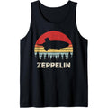 Vintage Retro Zeppelin Shirt Dirigible Airship Tank Top MADE IN USA Hoodie, Sweatshirt | RetroVerseTees.com