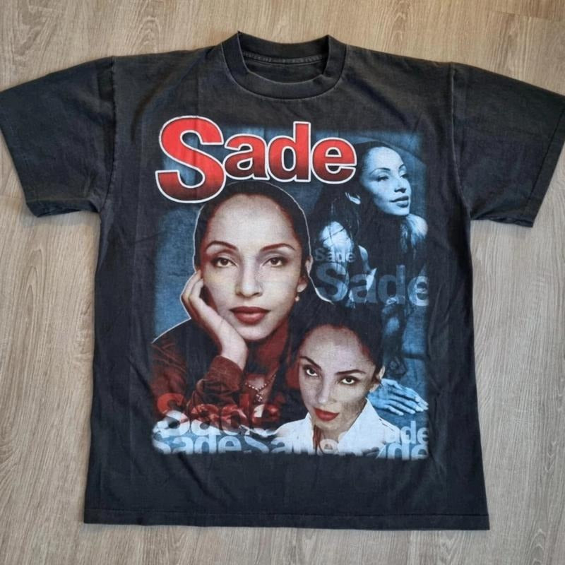Vintage SADE Shirt L OVP Lovers Rock Tour 2001 Reprint Raptee Adu King Of Sorrow, Y2K Music Tshirt, Gift For Fan, Unisex...