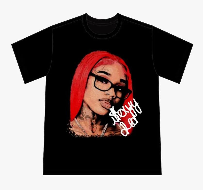 Vintage SEXYY RED Shirt Hip Hop Music Retro Style 90s Tee Classic Cotton Unisex Hoodie, Sweatshirt | RetroVerseTees.com