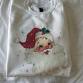 Vintage Santa Christmas Sweatshirt Vintage Comfy Christmas Sweatshirt Santa T-Shirts, Hoodie | RetroVerseTees.com