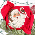 Vintage Santa Leopard Print Sweatshirt T-Shirts, Hoodie | RetroVerseTees.com