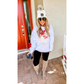 Vintage Santa Red Hat Graphic Sweatshirt T-Shirts, Hoodie | RetroVerseTees.com