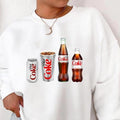 Vintage Soda Unisex Sweatshirt T-shirt - For Him and Her - Fit for All - Pick Your Shade - Cozy & Warm
