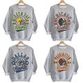 Vintage Sport Grey Football Sweatshirt - Classic Style for All Team Fans T-Shirts, Hoodie | RetroVerseTees.com