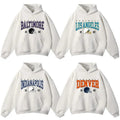 Vintage Sport Teams Fooball Collection Unisex Crewneck Ash Hoodie, Graphic Team Football Collection Hoodie, Gift For...