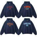 Vintage Sport Teams NCAA Collection Unisex Crewneck Navy Hoodie, Graphic Team Collection Hoodie, Gift For NCAA Fan...