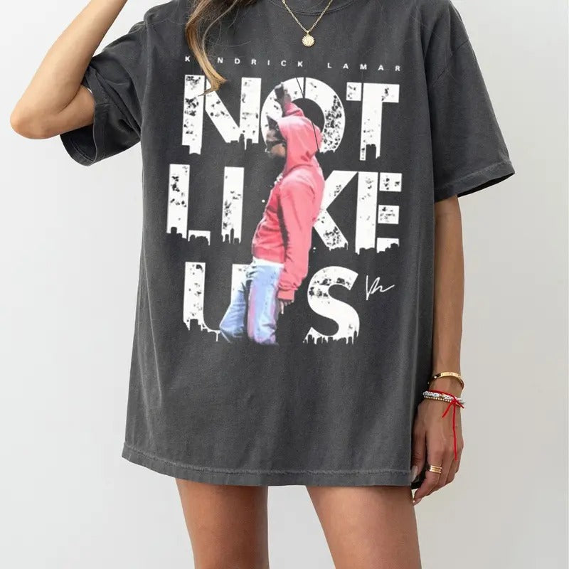 Vintage Style Kendrick Lamar Shirt K.Dot Not Like US T-shirt Disclaimer Sweatshirt Kendrick Lamar Merch Hoodie Gift For...