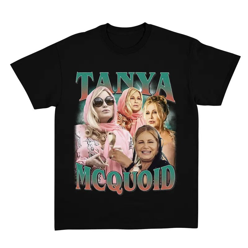 Vintage Tanya McQuoid Shirt, Tanya McQuoid White Lotus Jennifer Coolidge TShirt Hoodie, Sweatshirt | RetroVerseTees.com
