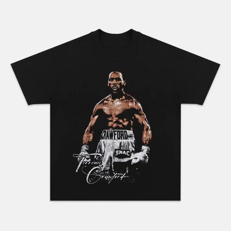 Vintage Terrence Allan Crawford - the Bud Tee, Boxing T-shirt, Unisex Heavy Cotton T-shirt, Unisex Tee For Men,...