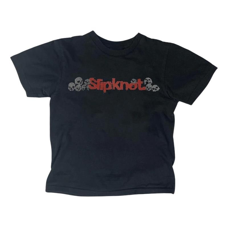 Vintage The Slipknot Band Baby Tee, Women Fitted Tee, Y2k Top Women Streetwear, Slipknot 90s Records Rock T-Shirt, Grunge...