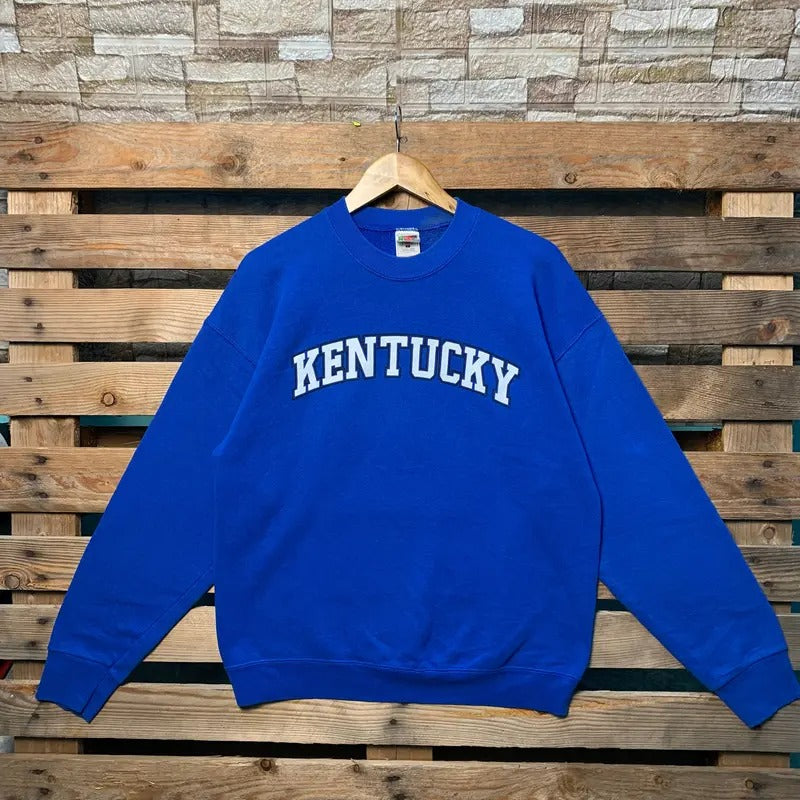 Vintage University of Kentucky Sweatshirt Kentucky Crewneck Sweater Kentucky Pullover Sweatshirt Kentucky Spellout...