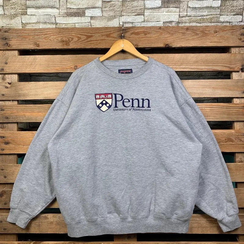 Vintage University of Pennsylvania Penn Sweatshirt Pennsylvania Crewneck Jumper Penn Pullover Sweater Pennsylvania Penn...