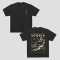 Vintage Utopia Tee Travis Cactus Hiphop Mens Tee Hoodie, Sweatshirt | RetroVerseTees.com