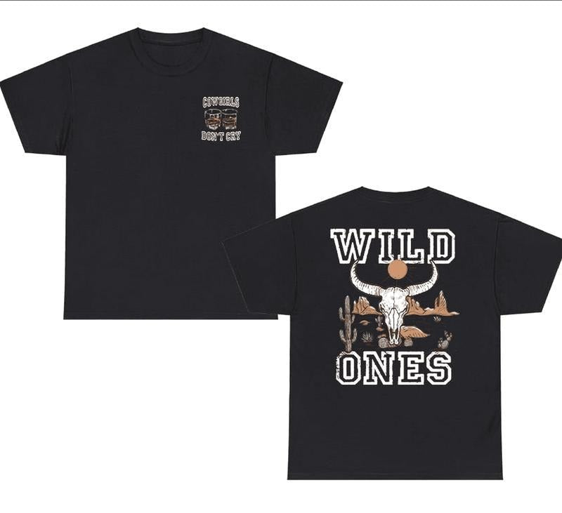 Vintage Wild Ones Shirt, Two Sided Whiskey Shirt, Country Music Tee, Western Shirt Hoodie, Sweatshirt | RetroVerseTees.com