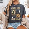 Violence Apothecary Shirt, Fourth Wing Sweatshirt, Basgiath War College Shirt, Violet Sorrengail, Riorson House Gift,...