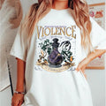 Violence Apothecary T Shirt, Basgiath War College, Fourth Wing Shirt, Violet Sorrengail Dragon Rider Xaden Riorson...