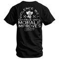 Violence Will Continue Until Morale Improves Men's T-Shirt Hoodie, Sweatshirt | RetroVerseTees.com