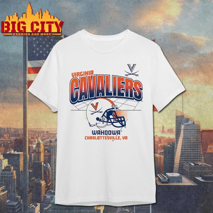 Virginia Football Helmet Grid Shirt