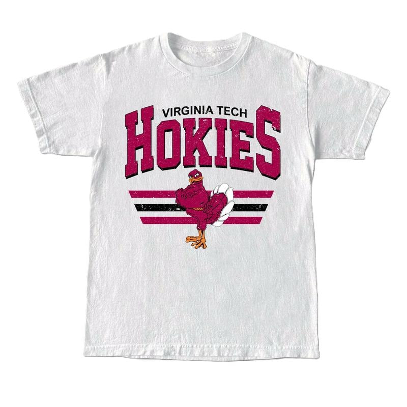 Virginia Tech Hokies Vintage Football NCAA Shirt, Vintage Shirt NCAA, Classic Sport T-shirt, Vintage 90s style top...