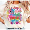 Viva La Fiesta Tshirt Sweatshirt, Mexican Pinata Coquette Bow Shirt, Mexican Party, Fiesta Vibes, Unisex Sweater Pullover...