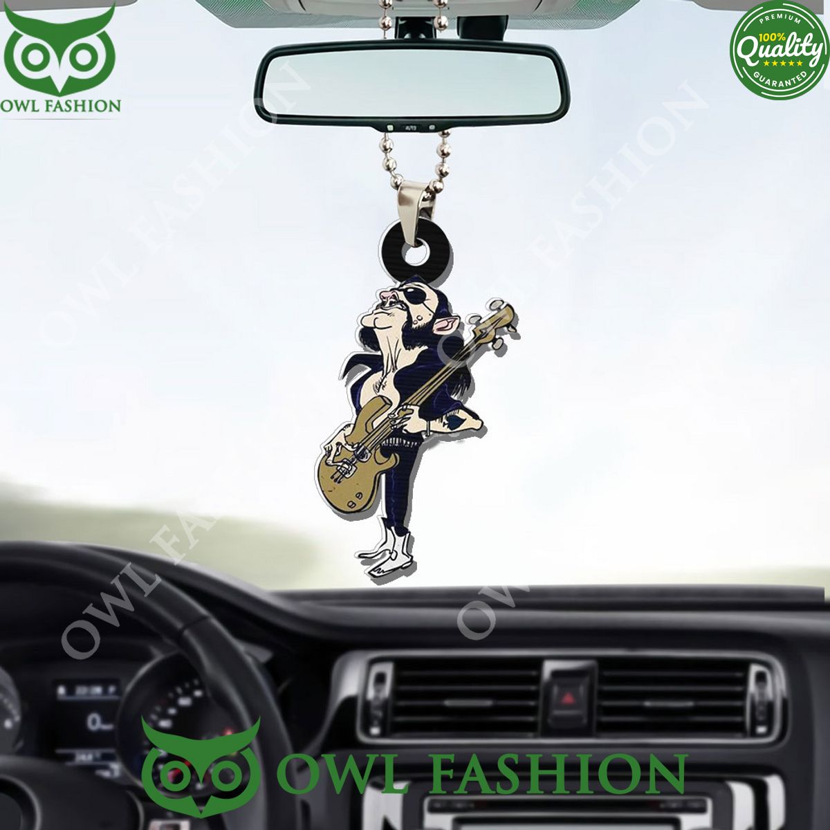 Motörhead Band x Lemmy Kilmister Custom Acrylic Car Ornament