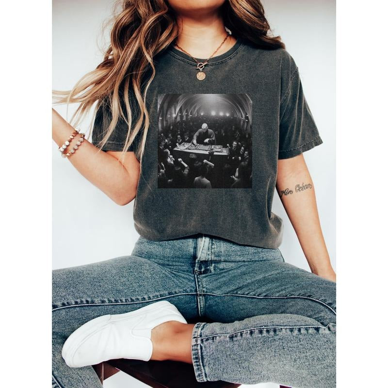 Voldemort DJ in Great Hall Shirt DJ Dark Lord Tshirt Wizarding Fan Shirt Hoodie, Sweatshirt | RetroVerseTees.com