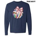 Volleyball Dazzling Disco Long Sleeve Comfort Colors T-Shirt 'NLB' Hoodie, Sweatshirt | RetroVerseTees.com