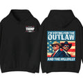 Voting For The Outlaw And The Hillbilly 2024 Election Shirt, Trump Vance 2024 T-Shirt, Sweatshirt & Hoodie, Funny...