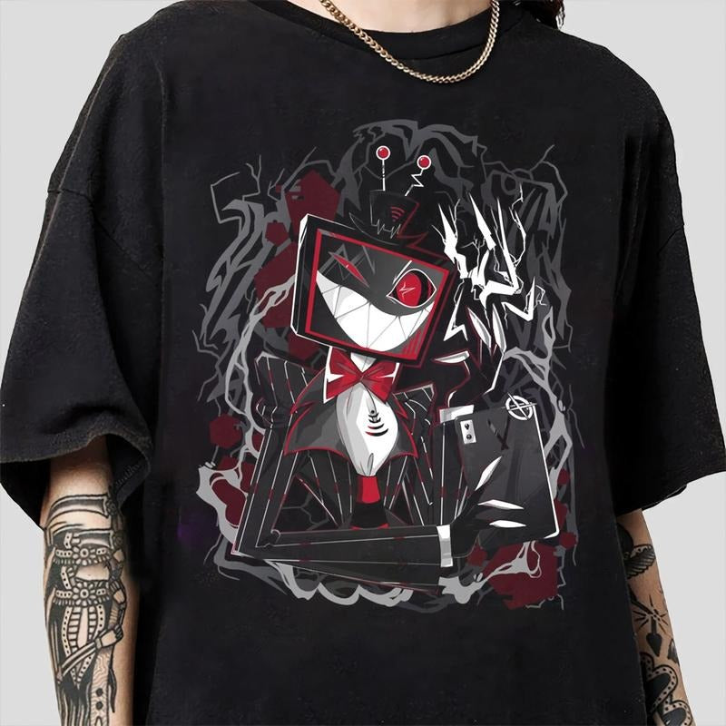 Vox T-Shirt, Cute Vox Hazbin Hotel Characters, Hazbin Hotel T-Shirt, Hazbin Hotel Cartoon , Birthday Gift for fan,...