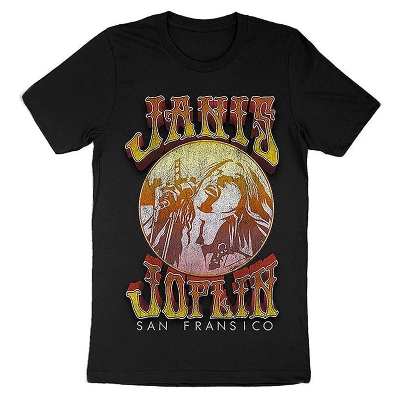 Vtg Janis Joplin San Francisco T-shirt Tee Men Women Full Size Hoodie, Sweatshirt | RetroVerseTees.com
