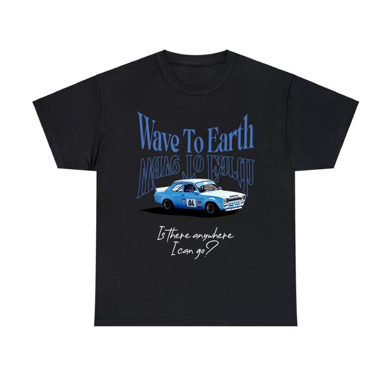 WAVE TO EARTH Inspired T-shirt for Men Tee Oversized Unisex Menswear Top Hoodie, Sweatshirt | RetroVerseTees.com