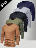 WB shield Pcs Men'WB shield Spring & Fall Long Sleeve T-Shirts, Casual Fitted Thin Fabric Tops, Perfect Gift for...