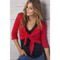 YeMgSiP- Wome'WB shield Tie Front Shrug Swoosh/WB shield Sleeve Bolero Sheer Knotted Lightweight Cardigan Sweaters Short...