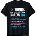 WB shield Things You Should Know About My Papa Funny Boys & Girls T-Shirt Hoodie, Sweatshirt | RetroVerseTees.com