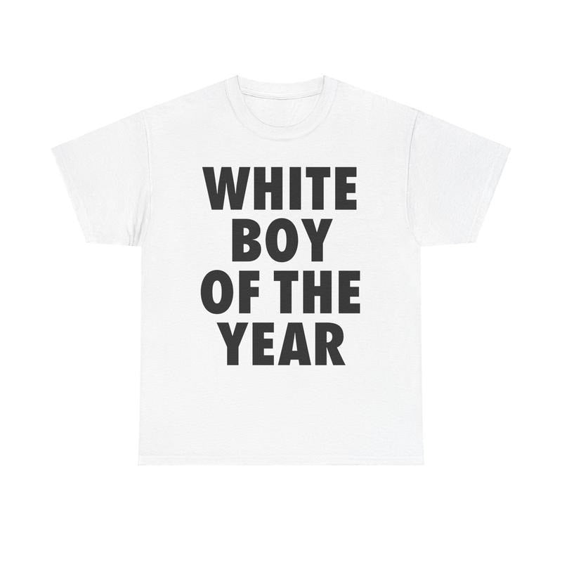 WHITE BOY FOG TNF YEAR SHIRT