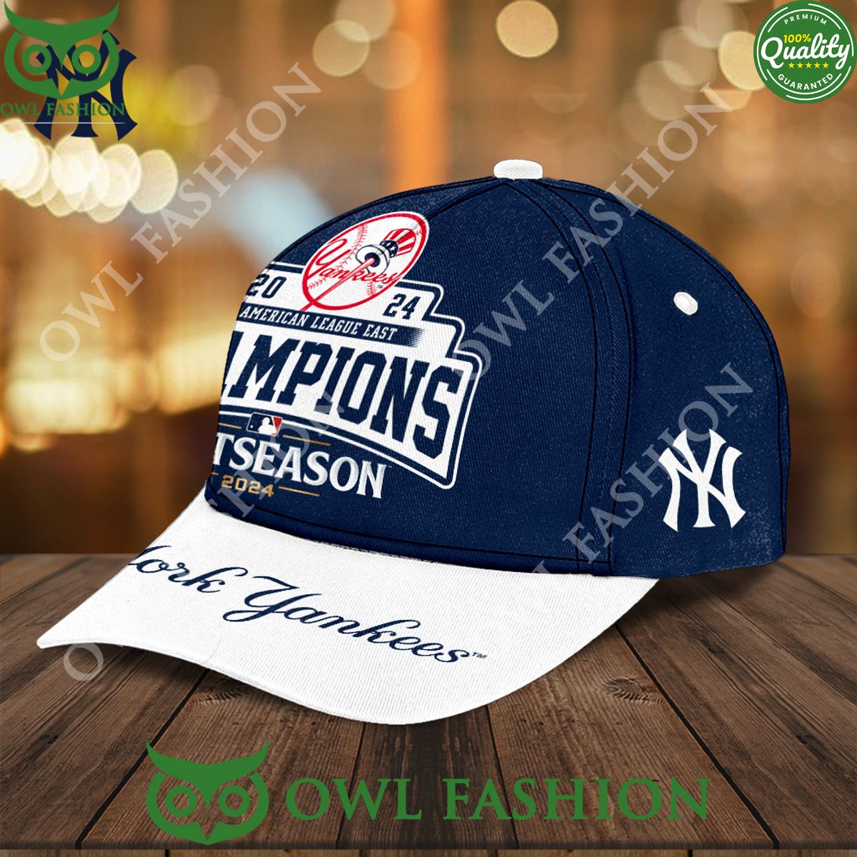 New York Yankees 2024 American League East Classic Cap