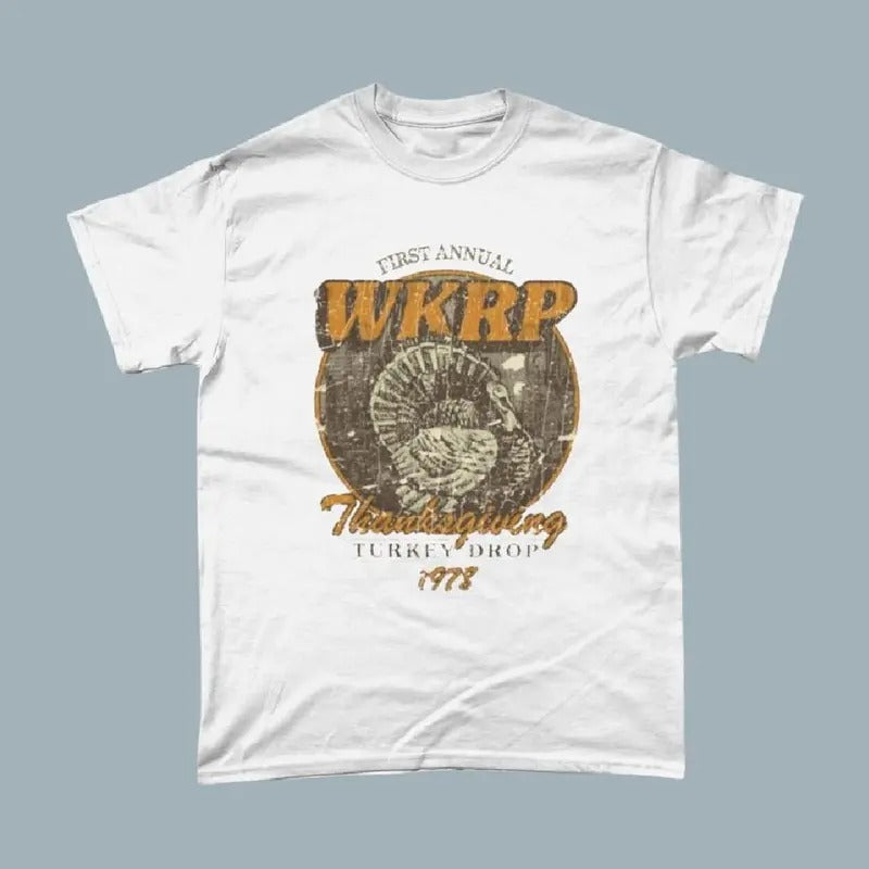 WKRP Turkey Drop 1978 Vintage Tshirt